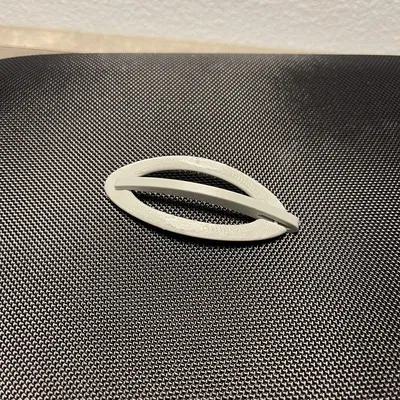 Kẹp tóc chuồn chuồn dáng oval