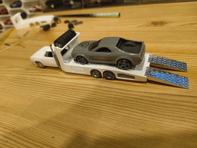 Dodge Pickup → Hauler – kit chuyển đổi Hot Wheels custom - Image 1