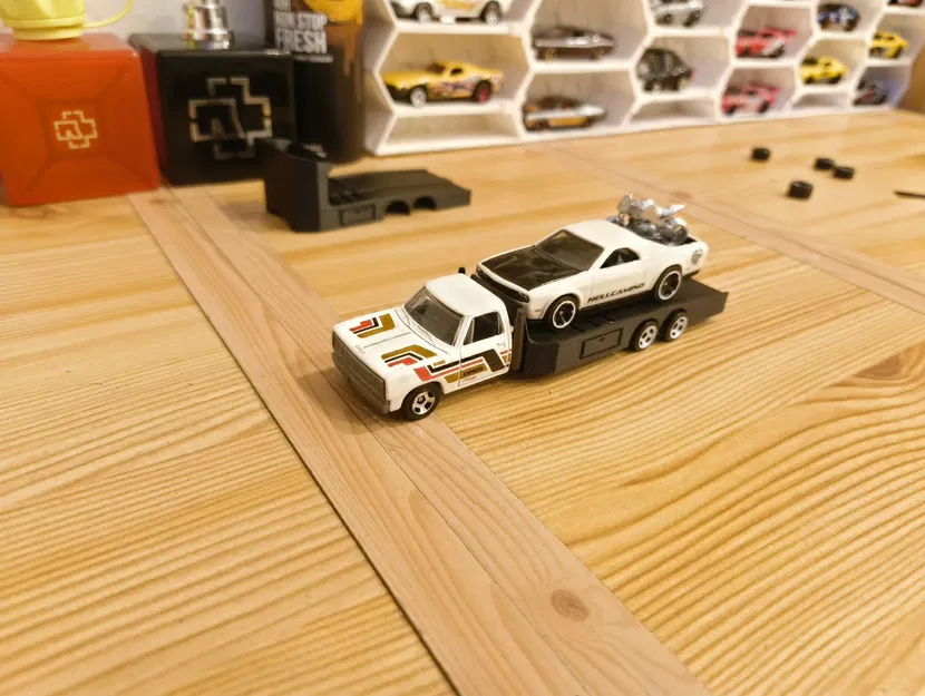 Dodge Pickup → Hauler – kit chuyển đổi Hot Wheels custom - Image 4