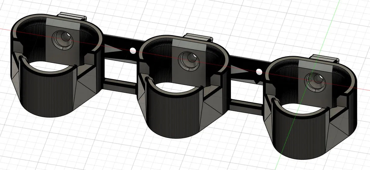 Giá đỡ pin Bosch 12Volt (bản chỉnh sửa) - Image 1