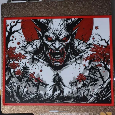 Blood moon oni Hueforge