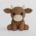Bò Đan Len (Knitted Cow) - Thumbnail 1