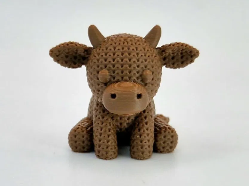 Bò Đan Len (Knitted Cow) - Image 4