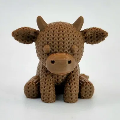 Bò Đan Len (Knitted Cow)