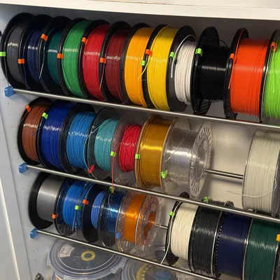 Giá đỡ cuộn filament cho tủ Ikea Billy