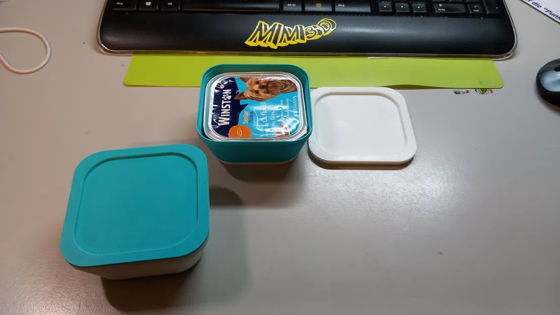 Hộp đựng thức ăn thú cưng xếp chồng (Stackable Pet Food Container) - Image 5