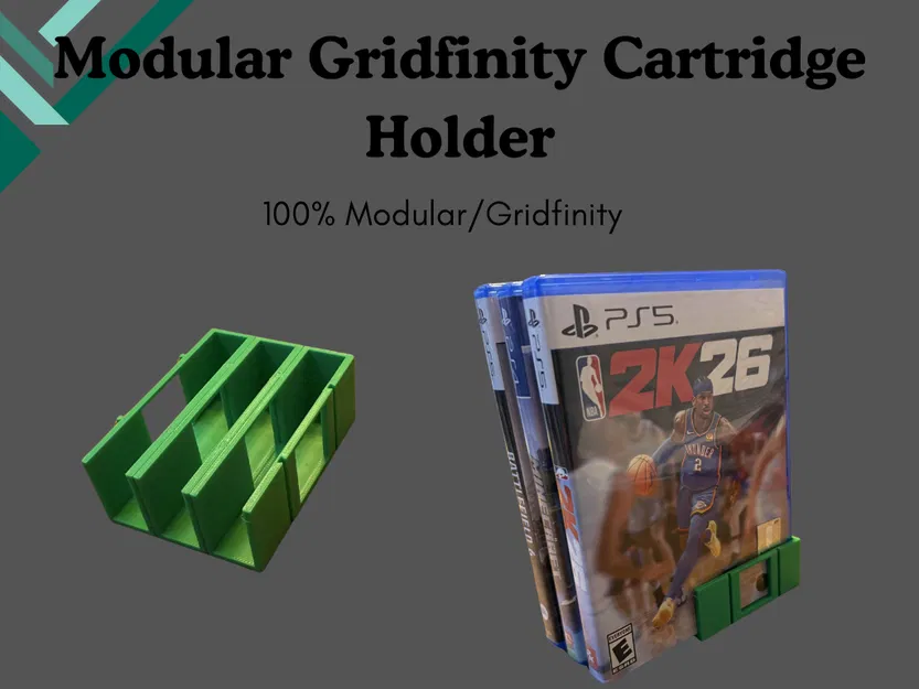 Khay đựng game modular cho PlayStation và Xbox - Image 1