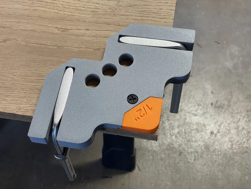 Jig router bo góc có insert thay đổi – Kẹp clamp được - Image 1