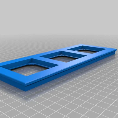 Khung ổ cắm tường & công tắc Merten M-Plan