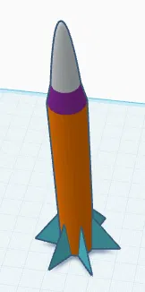 Rocket – Dễ in 3D - Image 1