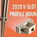 Ngàm Gắn Nhôm Định Hình 2020 V-Slot (2020 V-Slot Profile Mount) - Thumbnail 1