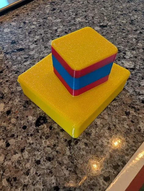 3 hộp nhỏ có nắp bản lề bên trong – hộp quà tặng - Image 3