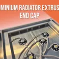 Nắp bịt đầu nhôm profile (160mm x 18mm) - Thumbnail 1