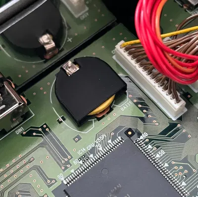 Khay giữ pin trong máy Korg X5/X5d (Internal Battery Holder)