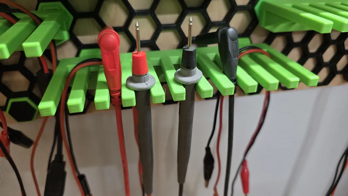 Giá treo dây test probe & jumper wire HSW - Image 1