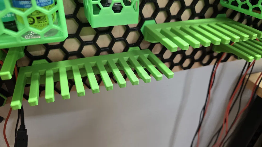 Giá treo dây test probe & jumper wire HSW - Image 3