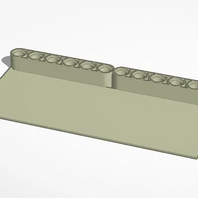 Tấm panel Technic LEGO để gắn phụ kiện