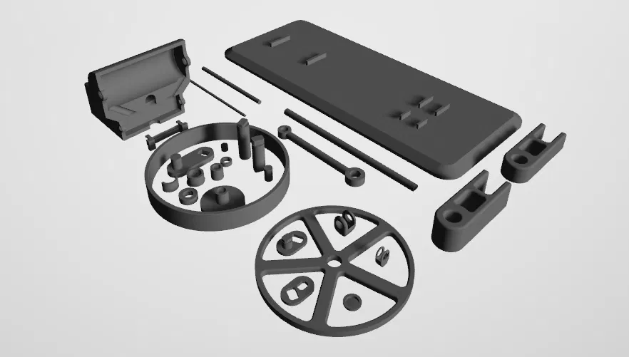 Mô hình Động cơ Hơi nước (Steam Engine Model) - Image 2