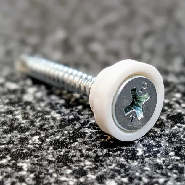 Hệ thống adapter vít keyhole flush mount gắn tường (Flush Mount Keyhole Screw Adapter System) - Image 1