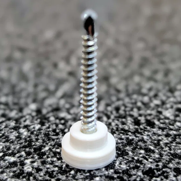 Hệ thống adapter vít keyhole flush mount gắn tường (Flush Mount Keyhole Screw Adapter System) - Image 2