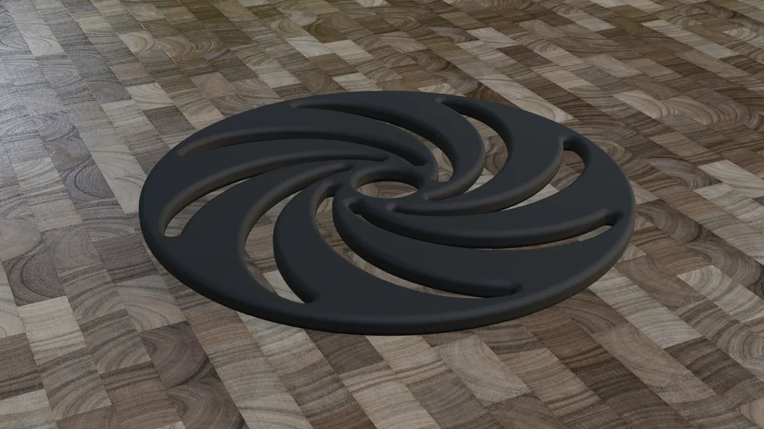 Sprial Coaster – Đế lót ly xoắn ốc - Image 2