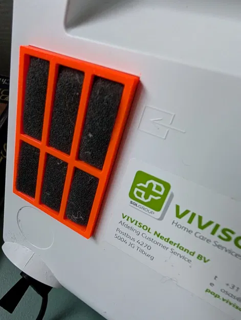 Lưới lọc HEPA cho Löwenstein prisma (Hepa Filter gitter) - Image 1