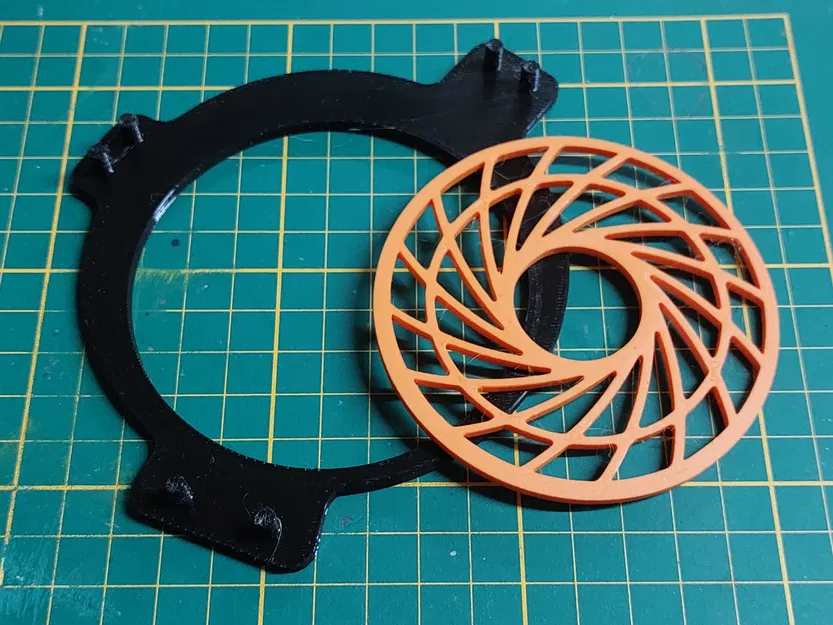 Nắp Che Quạt Hông Creality K1C 2 Mảnh - Image 1