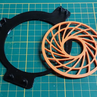 Nắp Che Quạt Hông Creality K1C 2 Mảnh