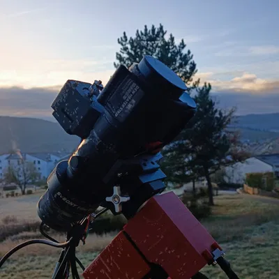 Bệ equatorial harmonic nhỏ gọn CHEAP cho astrophotography