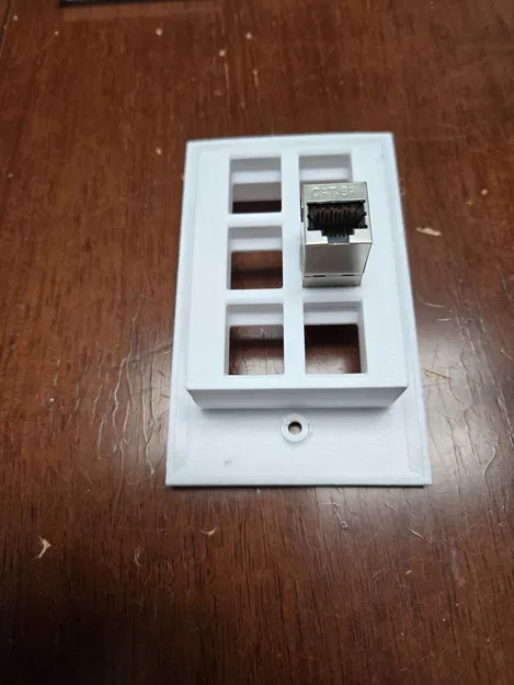 Mặt che tường RJ45 dạng nghiêng/âm (RJ45 Angled/Recessed Wall Plates) - Image 5