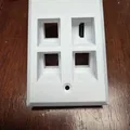 Mặt che tường RJ45 dạng nghiêng/âm (RJ45 Angled/Recessed Wall Plates) - Thumbnail 8