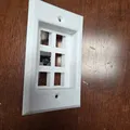 Mặt che tường RJ45 dạng nghiêng/âm (RJ45 Angled/Recessed Wall Plates) - Thumbnail 9