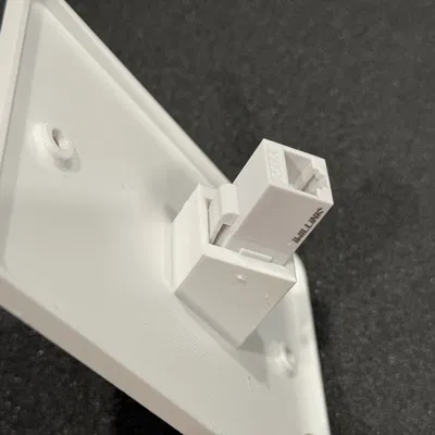 Mặt che tường RJ45 cho Central Vac (Central Vac RJ45 wall plate)