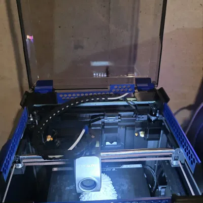 Bộ K1C Riser Kit - Nắp Bản Lề - Hardware Zin - Chặn Nắp