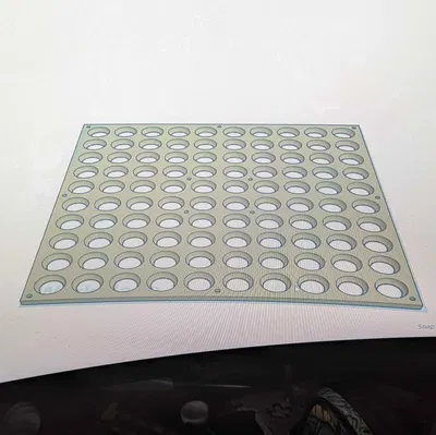 Marble board – Bảng giữ bi 16 mm