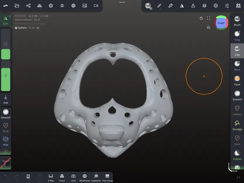 Base đầu Fursuit raccoon (chưa test) - Image 1
