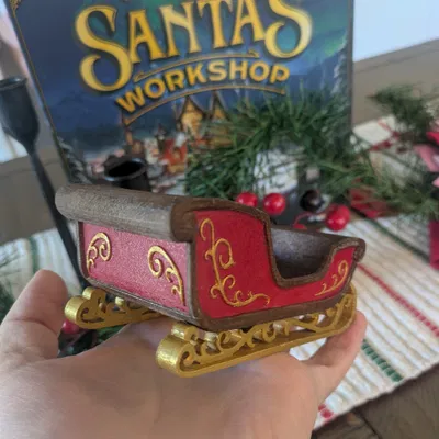 Santa's Workshop - Sửa chi tiết cho bản in lần 2 (Elf Creek)