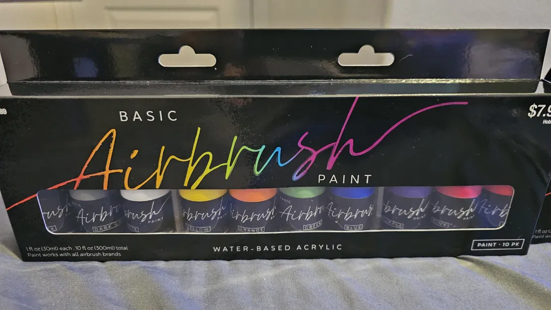 Kệ sơn 30ml (paint-rack-30ml) tích hợp chỗ để cọ - Image 10