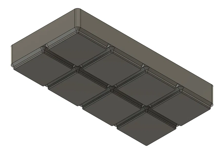 Gridfinity | Khay pin | AA, AAA, C, D, 9V & CR2032 - Image 2