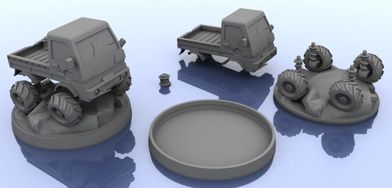 Crash Derby - Kei Truck (Xe Kei Truck cho Crash Derby) - Image 2