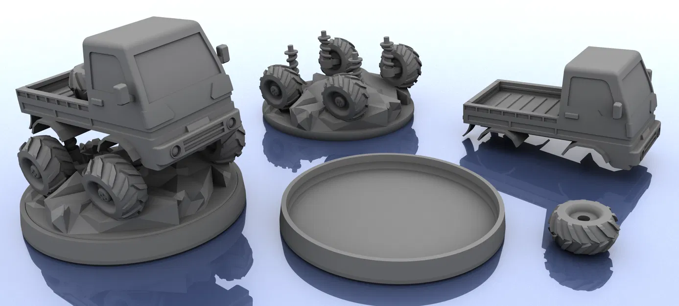 Crash Derby - Kei Truck (Xe Kei Truck cho Crash Derby) - Image 3