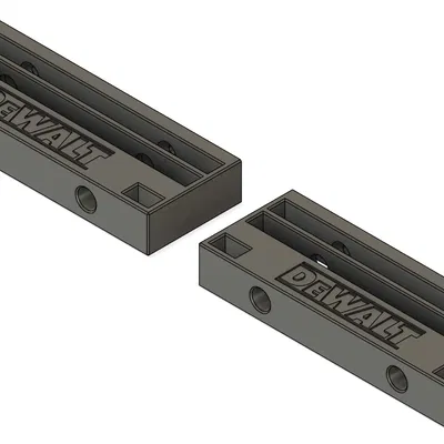 Bộ giữ ray DeWalt Track Saw treo tường (DeWalt Track saw rail holder)