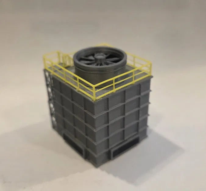Tháp giải nhiệt Cooling Tower tỉ lệ 1:160 (N Scale) - Image 3