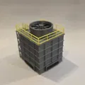 Tháp giải nhiệt Cooling Tower tỉ lệ 1:160 (N Scale) - Thumbnail 3
