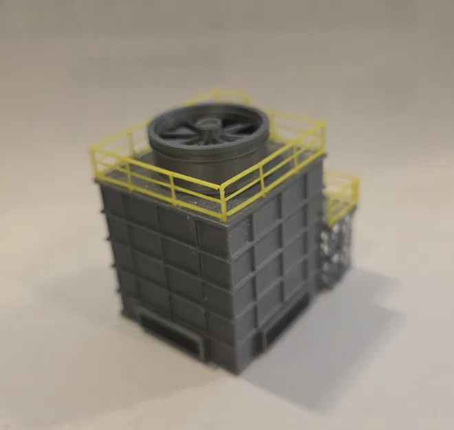Tháp giải nhiệt Cooling Tower tỉ lệ 1:160 (N Scale) - Image 4