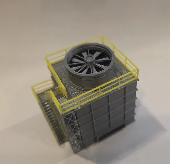 Tháp giải nhiệt Cooling Tower tỉ lệ 1:160 (N Scale) - Image 6
