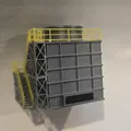 Tháp giải nhiệt Cooling Tower tỉ lệ 1:160 (N Scale) - Thumbnail 8