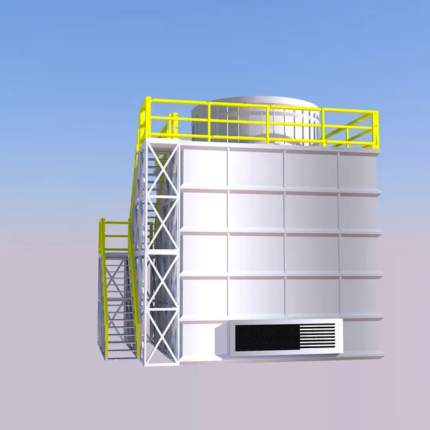 Tháp giải nhiệt Cooling Tower tỉ lệ 1:160 (N Scale) - Image 10