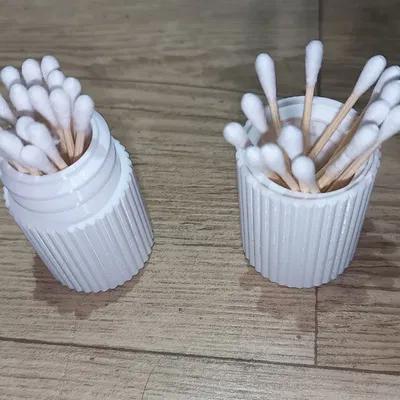 Hộp đựng Q-Tip TwistTop (Vít trung tâm)