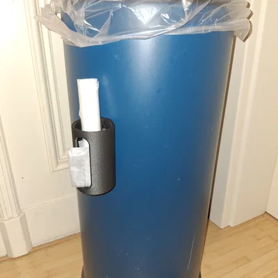 Giá giữ túi rác cho thùng rác (gắn nam châm hoặc bắt vít)